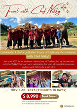 Load image into Gallery viewer, THAILAND CULINARY RETREAT DEPOSIT 2026