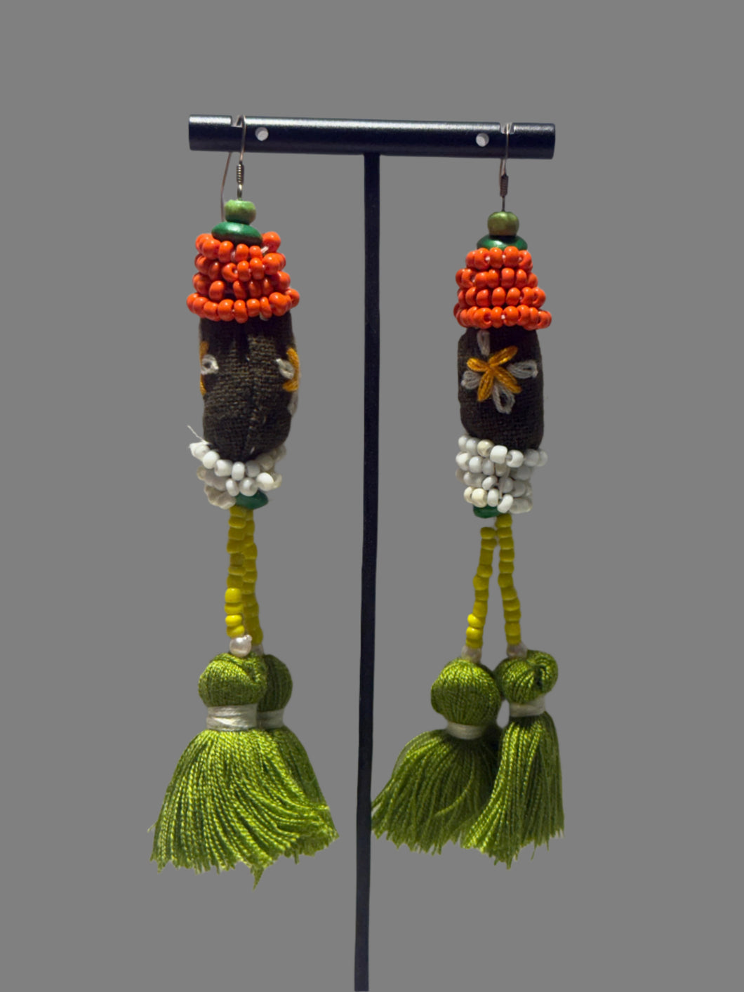 (New Collection) Handcraft Earrings From Thailand (A02)