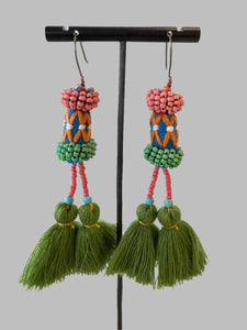 (New Collection) Handcraft Earrings From Thailand (A13)