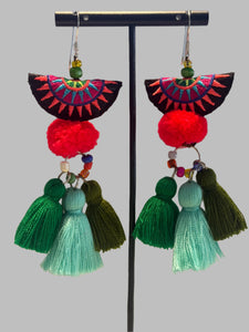 (New Collection) Handcraft Earrings From Thailand (G06)
