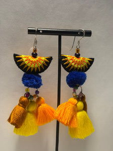 (New Collection) Handcraft Earrings From Thailand (G09)