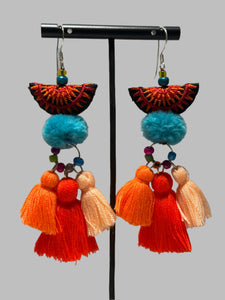 (New Collection) Handcraft Earrings From Thailand (G07)
