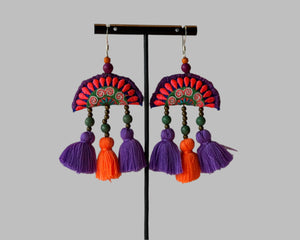 (New Collection) Handcraft Earrings From Thailand (F08)