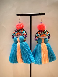 (New Collection) Handcraft Earrings From Thailand (M06)