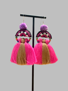 (New Collection) Handcraft Earrings From Thailand (M010)