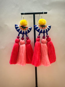 (New Collection) Handcraft Earrings From Thailand (J01)