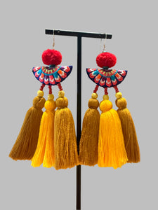 (New Collection) Handcraft Earrings From Thailand (J02)