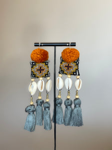 (New Collection) Handcraft Earrings From Thailand (B09)